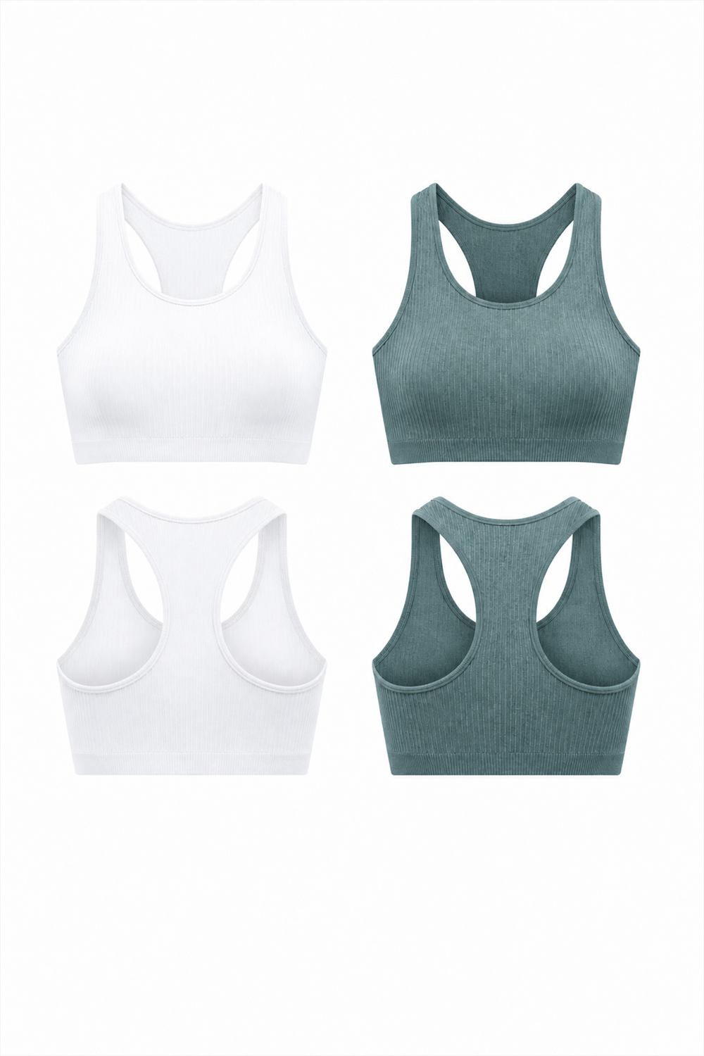 Lot de 2 soutiens-gorge de sport dos nageur CoreFit