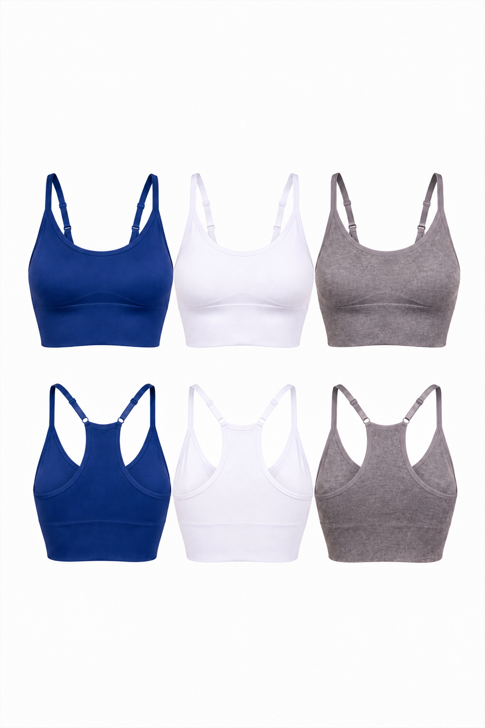 32710-3-NOVEAU NAVY / WHITE / LT HEATHER GRAY