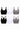 32710-3-WHITE / LT HEATHER GRAY / BLACK