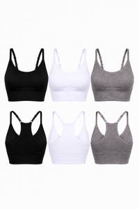 32710-3-WHITE / LT HEATHER GRAY / BLACK