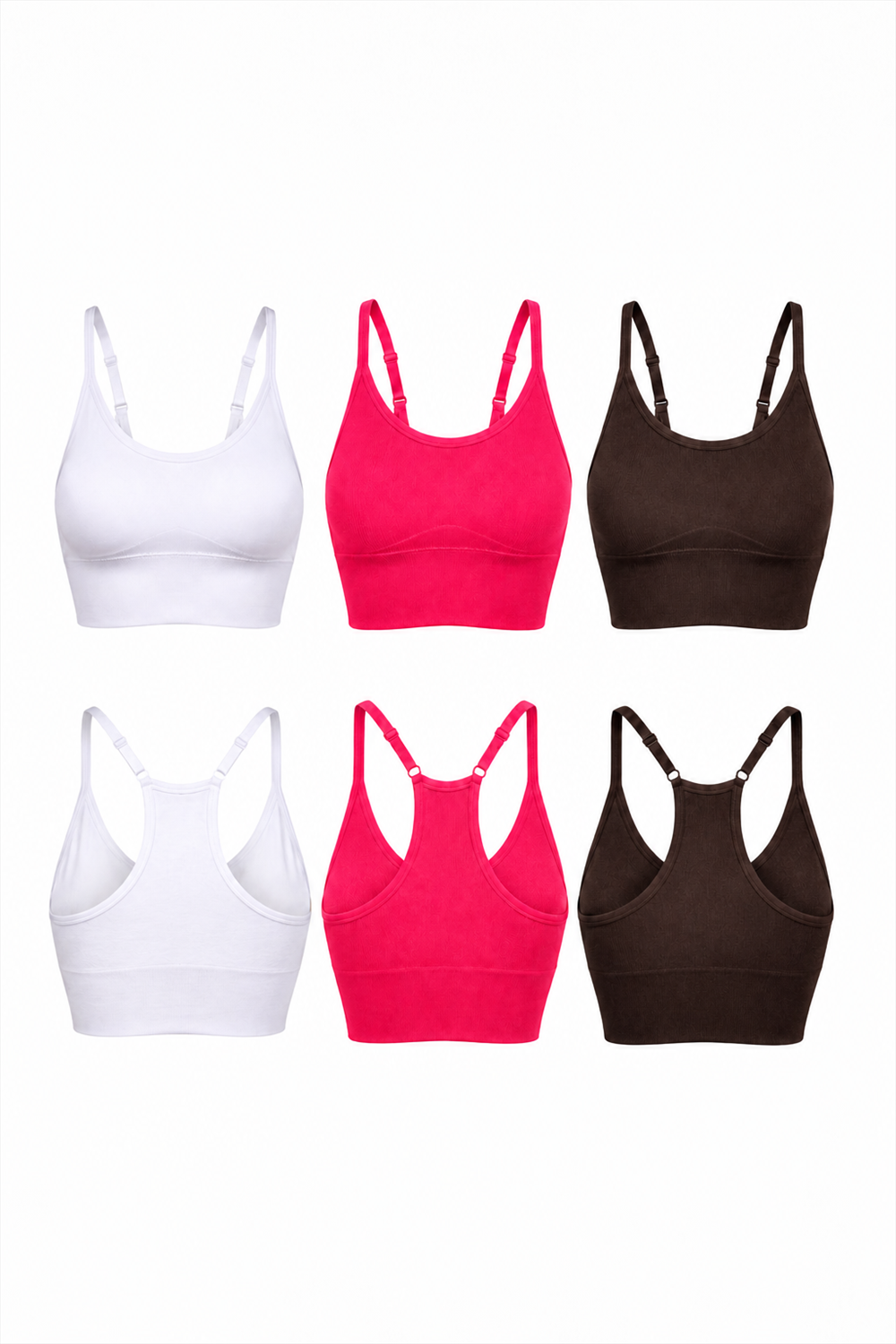 Soutien-gorge de sport dos nageur CoreFit, paquet de 3