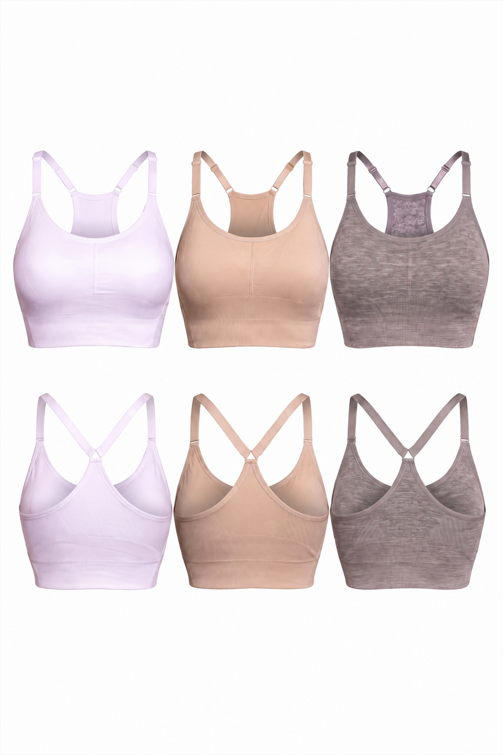32726-3-WHITE / LT HEATHER GRAY / ATMOSPHERE