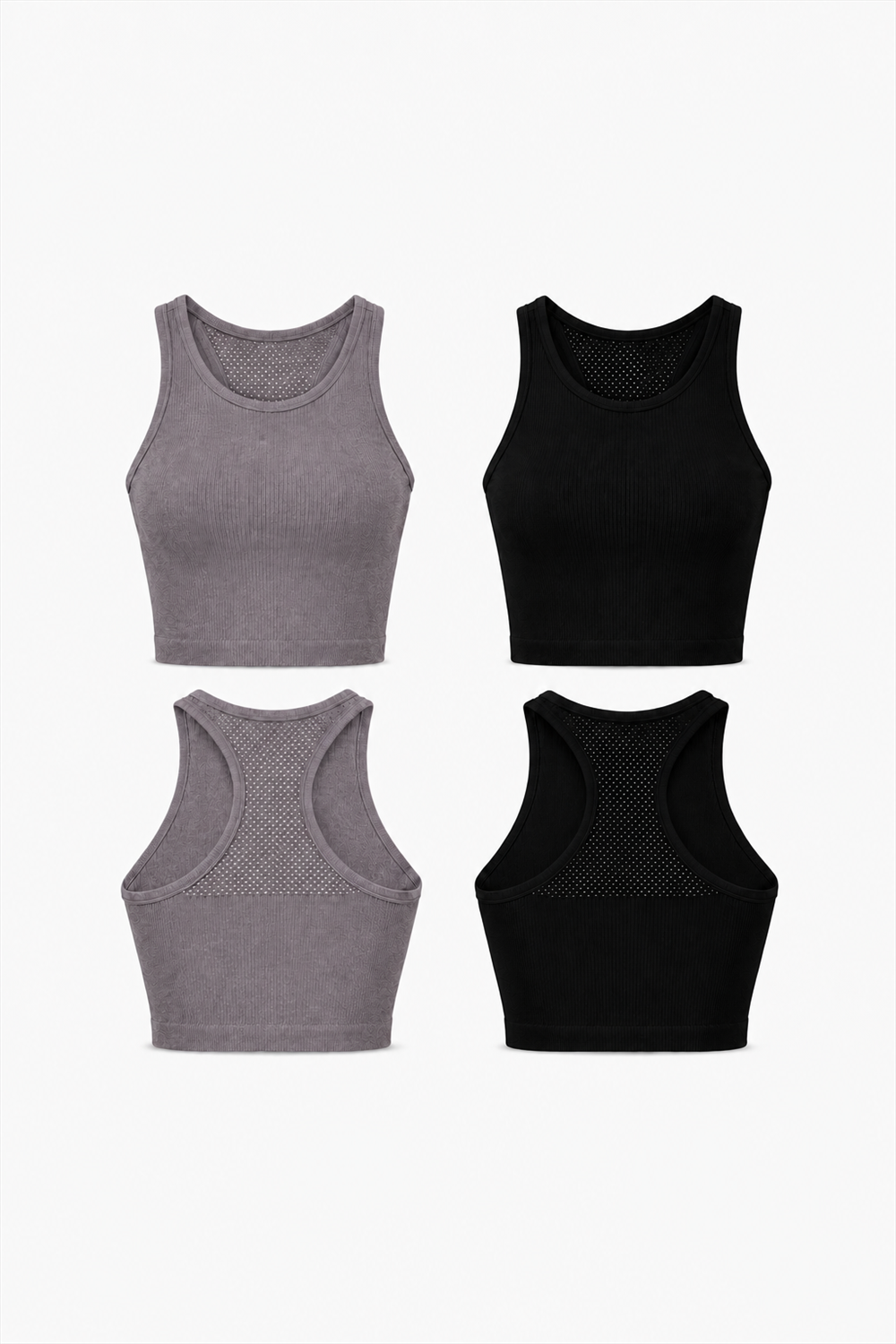 Lot de 2 soutiens-gorge de sport dos nageur CoreFit