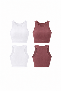 Lot de 2 soutiens-gorge de sport dos nageur CoreFit