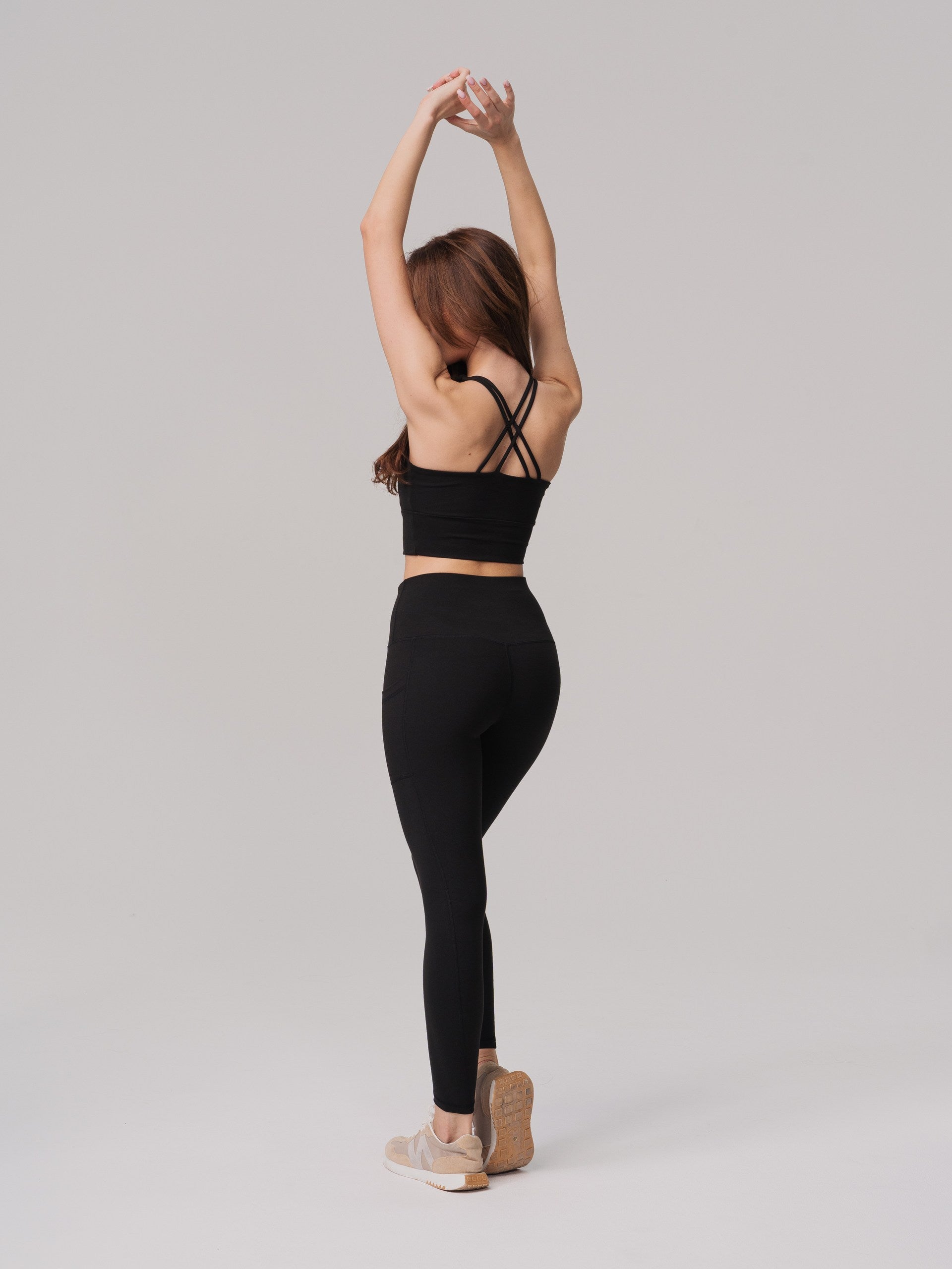 Basic High Waist Tummy Control Butt Lifting Legging