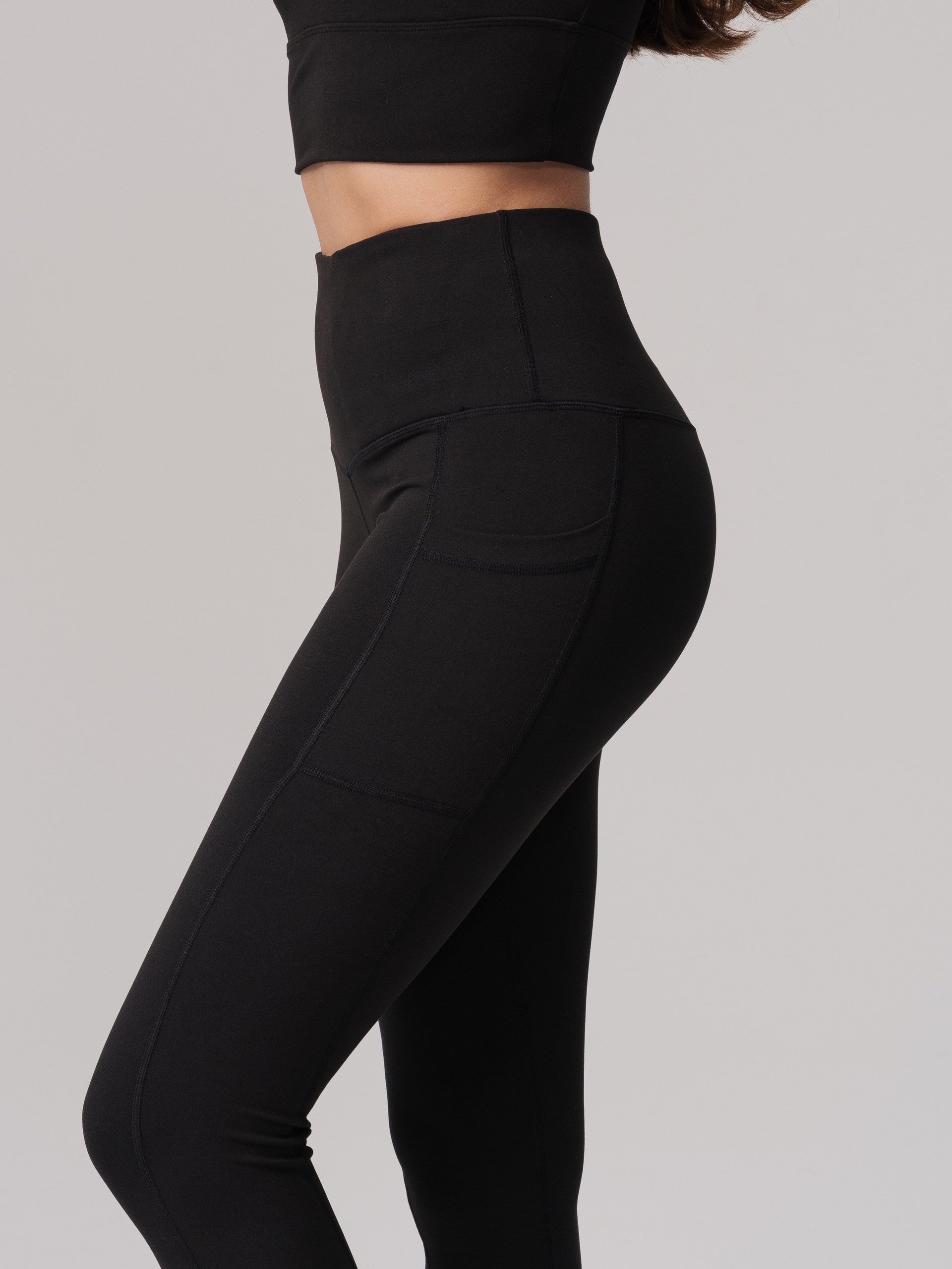 Basic High Waist Tummy Control Butt Lifting Legging