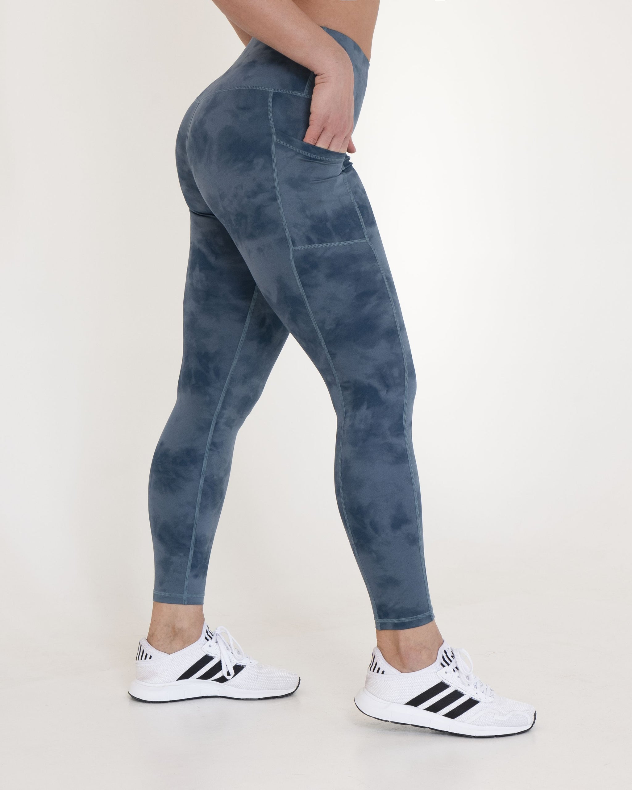 Basic High Waist Tummy Control Butt Lifting Legging