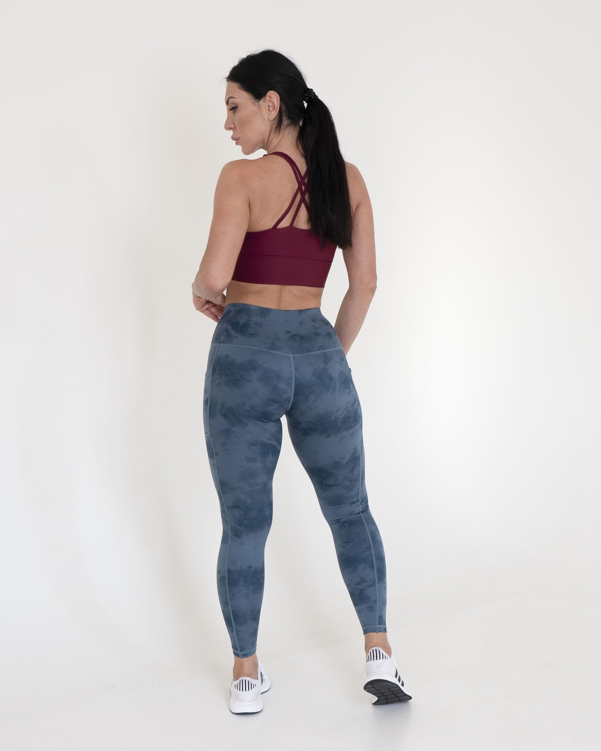 Basic High Waist Tummy Control Butt Lifting Legging