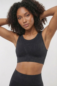 Sujetador deportivo sin costuras Melange