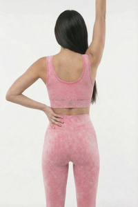 Seamless Melange Sports Bra