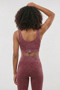 Seamless Melange Sports Bra