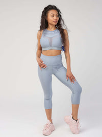 Contour High-Waist Capri Legging Apparel & Accessories > Activewear > Leggings > Capri Leggings by Profit Outfits