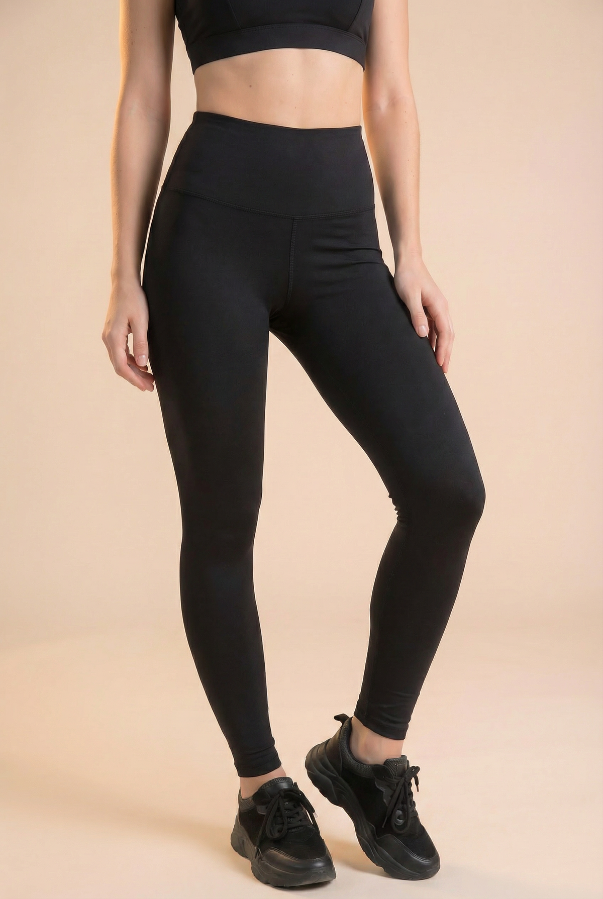 Contour High-Waist Legging Apparel & Accessories > Activewear > Leggings > High-Waist Leggings by Profit Outfits