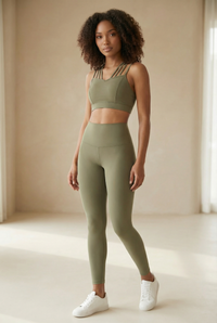 Contour High-Waist Legging Apparel & Accessories > Activewear > Leggings > High-Waist Leggings by Profit Outfits