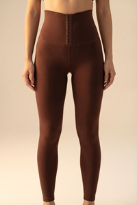 Contour Hook-Front High-Waist Legging  by PROFIT OUTFITS