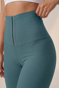 Contour Hook-Front High-Waist Legging  by PROFIT OUTFITS