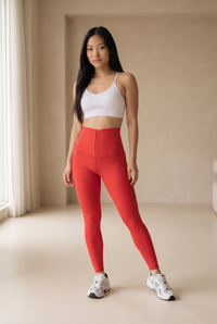 Contour Hook-Front High-Waist Legging  by Profit Outfits