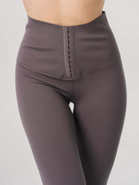 Contour Hook-Front High-Waist Legging  by Profit Outfits