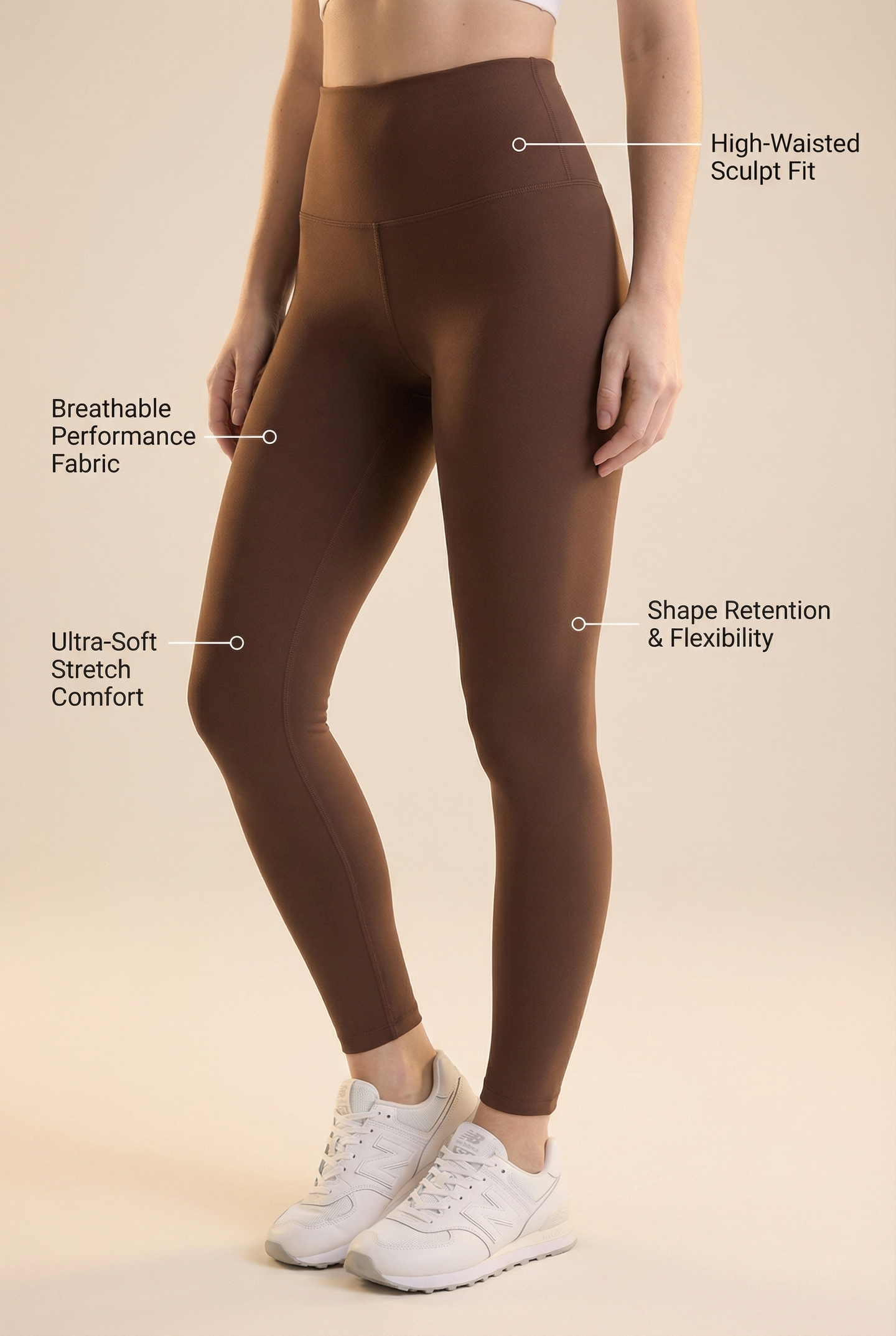 Contour Lift High-Waist Legging  by Profit Outfits