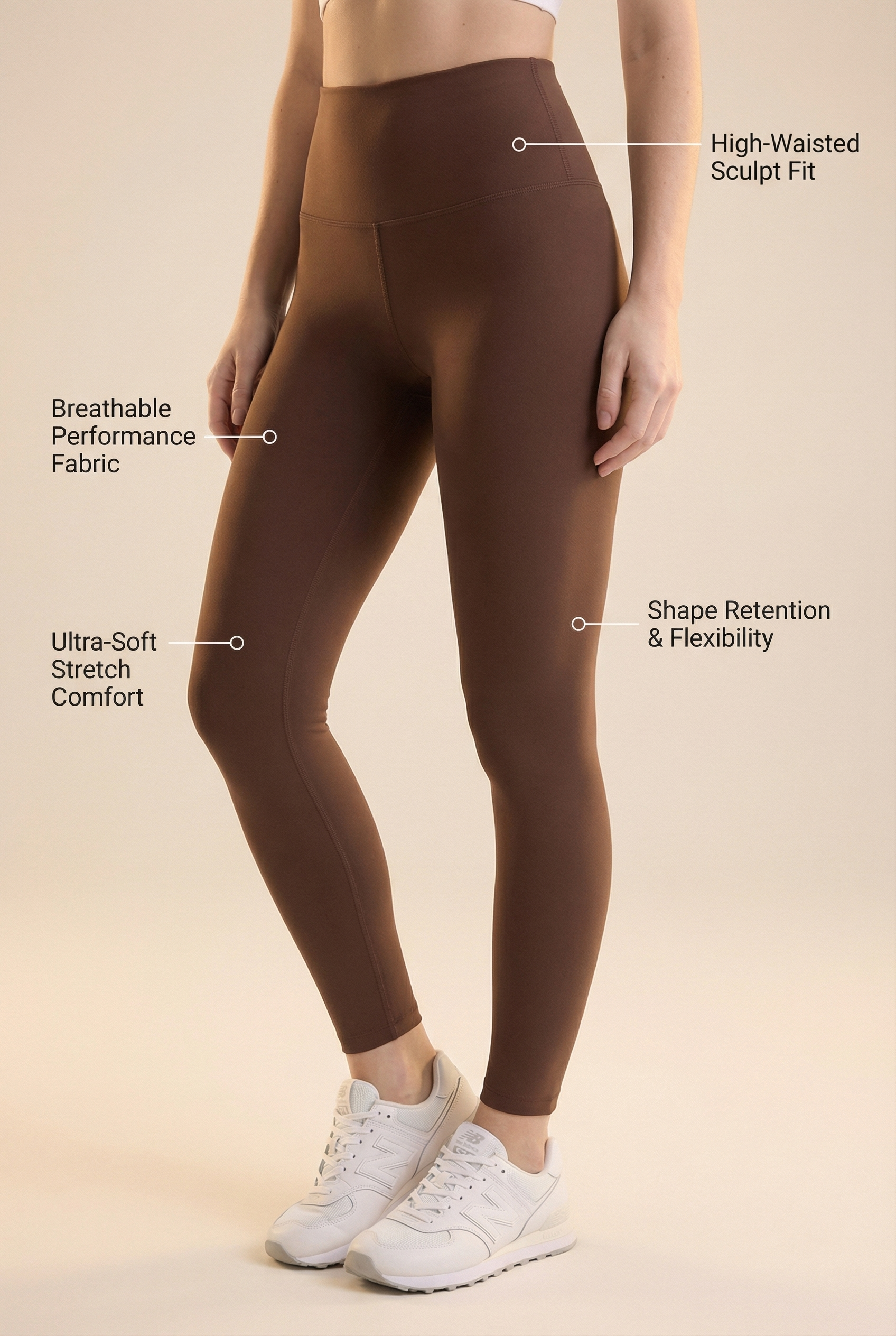 Contour Lift High-Waist Legging  by Profit Outfits