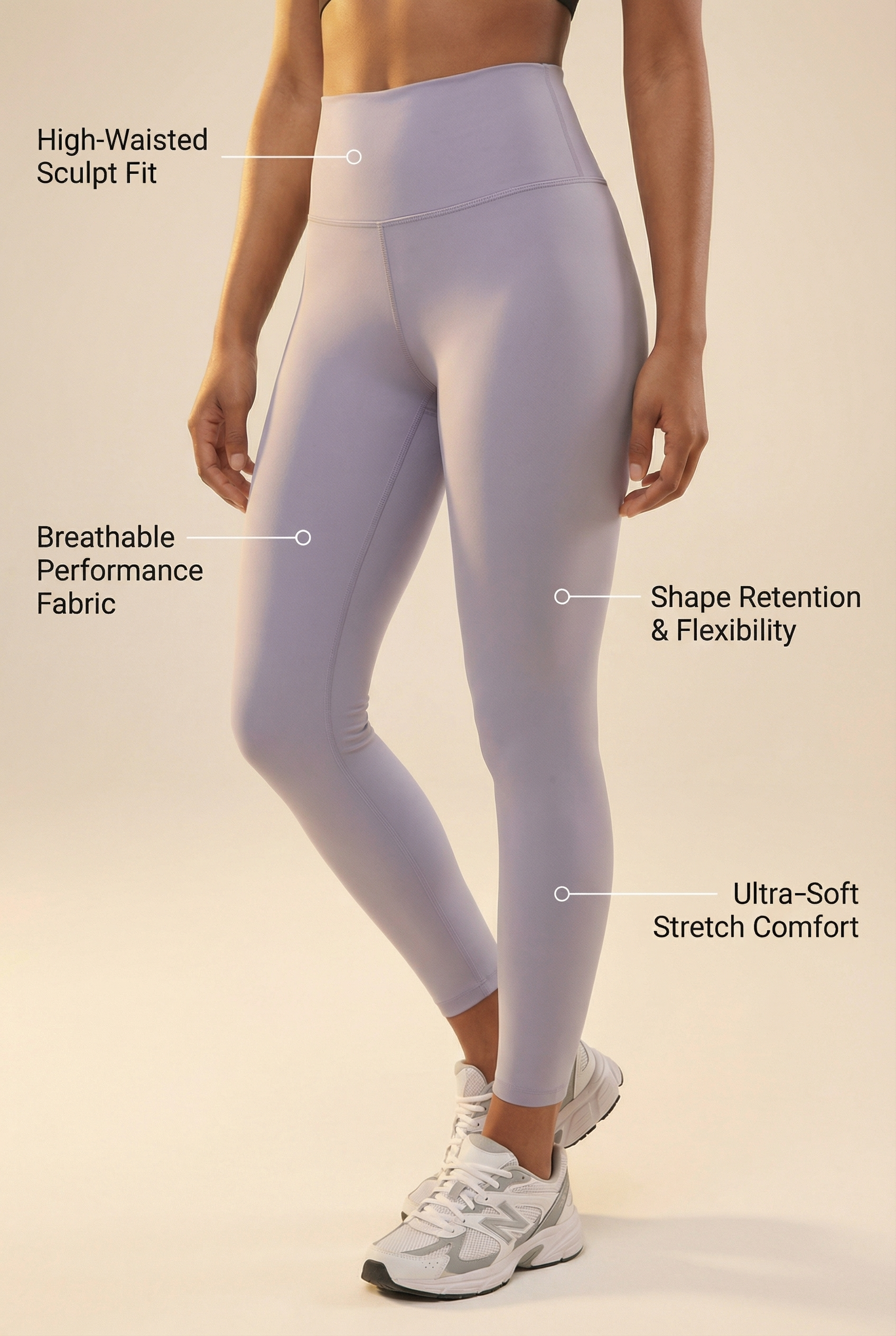 Contour Lift High-Waist Legging  by Profit Outfits