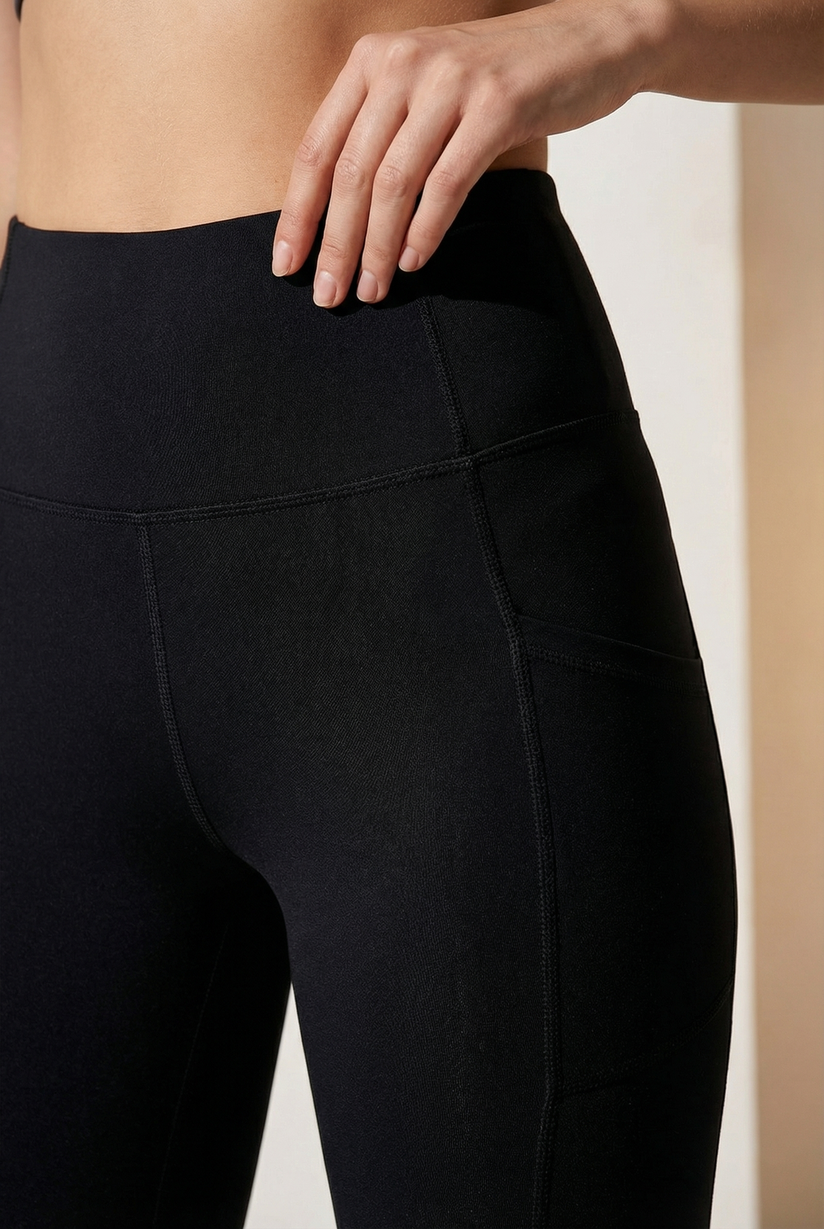 Contour Lift Pocket High-Waist Legging Apparel & Accessories > Activewear > Leggings > High-Waist Leggings by Profit Outfits
