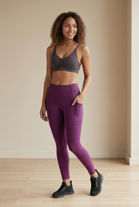 Contour Lift Pocket High-Waist Legging Apparel & Accessories > Activewear > Leggings > High-Waist Leggings by Profit Outfits