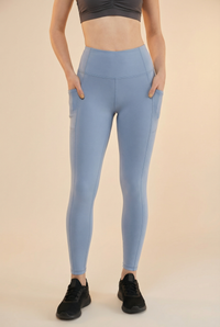 Contour Lift Pocket High-Waist Legging Apparel & Accessories > Activewear > Leggings > High-Waist Leggings by Profit Outfits
