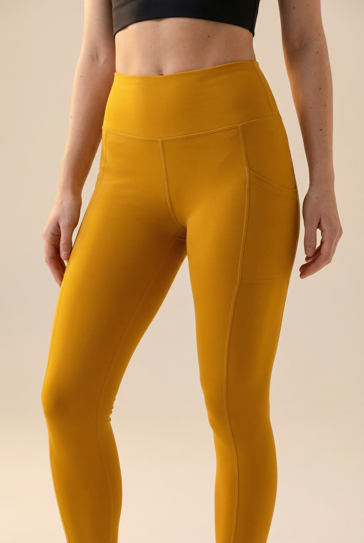 Contour Lift Pocket High-Waist Legging Apparel & Accessories > Activewear > Leggings > High-Waist Leggings by Profit Outfits