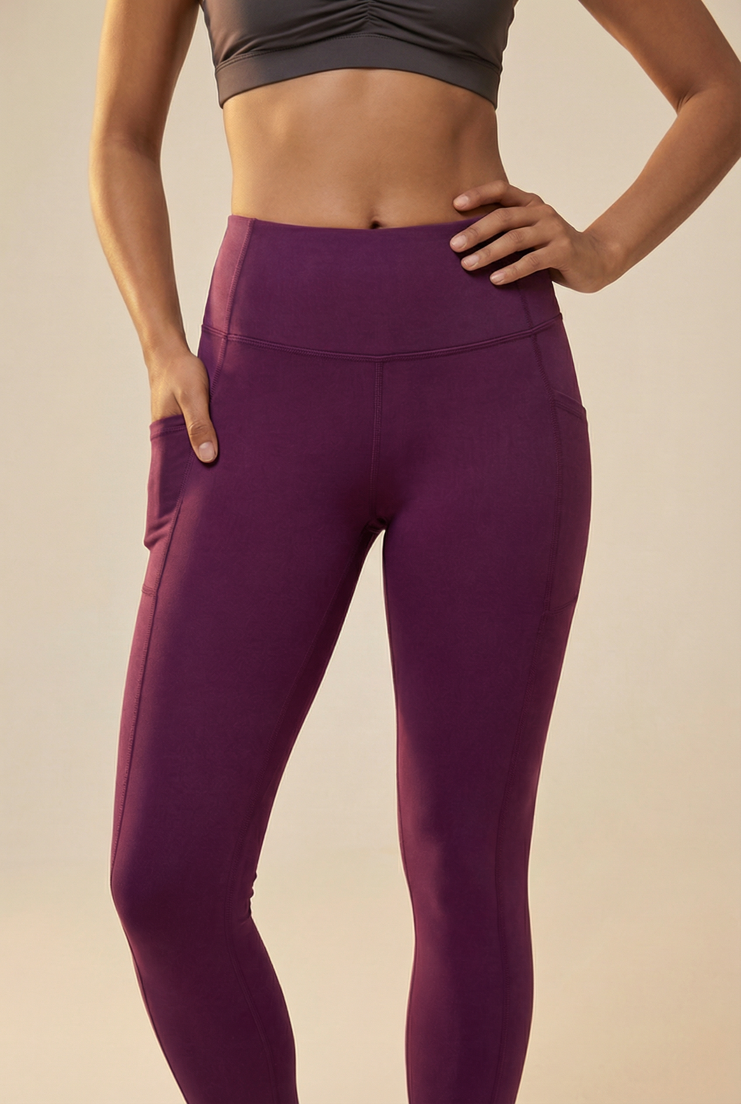Contour Lift Pocket High-Waist Legging  by PROFIT OUTFITS