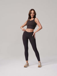 CoreFit High-Waist Pocket Performance Legging Apparel & Accessories > Activewear > Leggings > High-Waist Leggings by Profit Outfits
