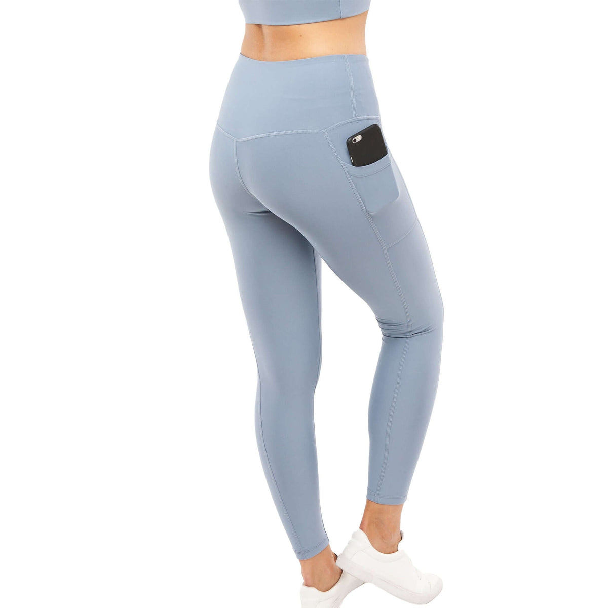 CoreFit High-Waist Pocket Performance Legging Apparel & Accessories > Activewear > Leggings > High-Waist Leggings by Profit Outfits