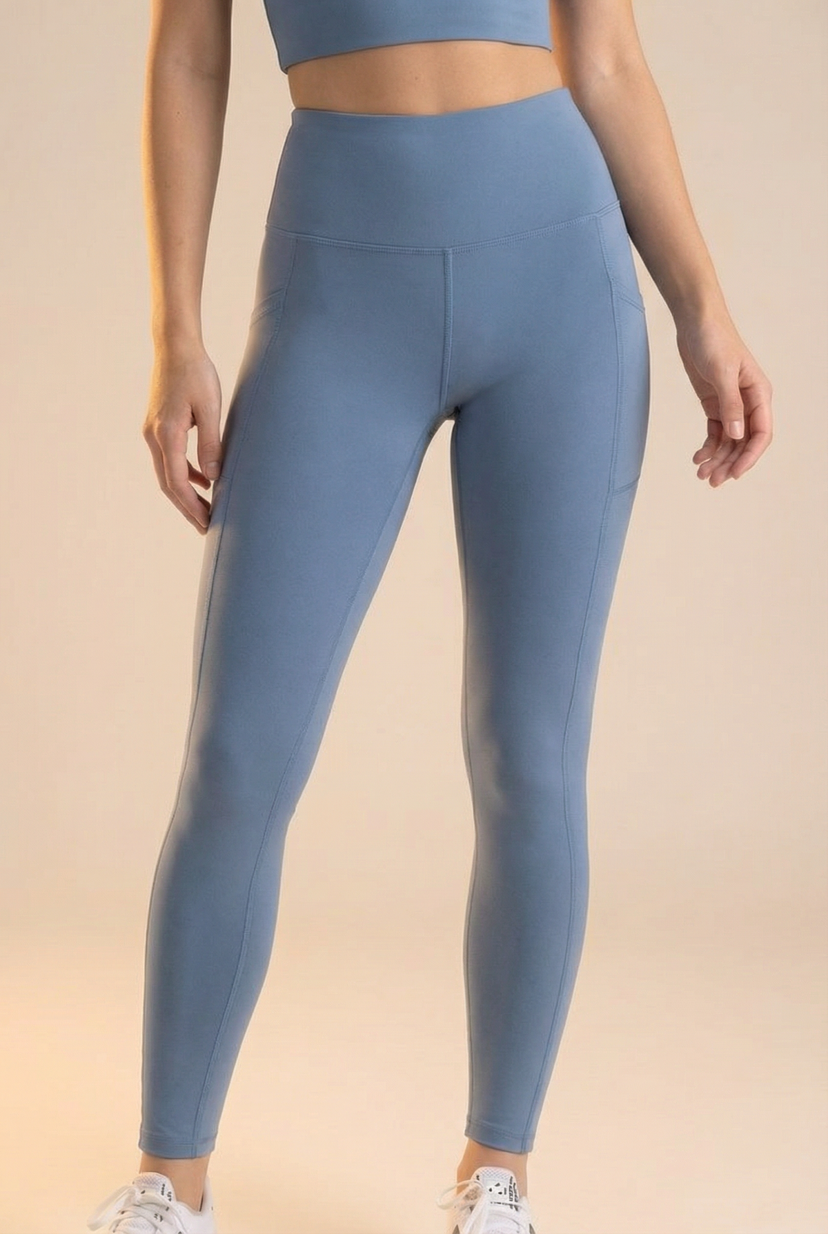 CoreFit High-Waist Pocket Performance Legging Apparel & Accessories > Activewear > Leggings > High-Waist Leggings by Profit Outfits