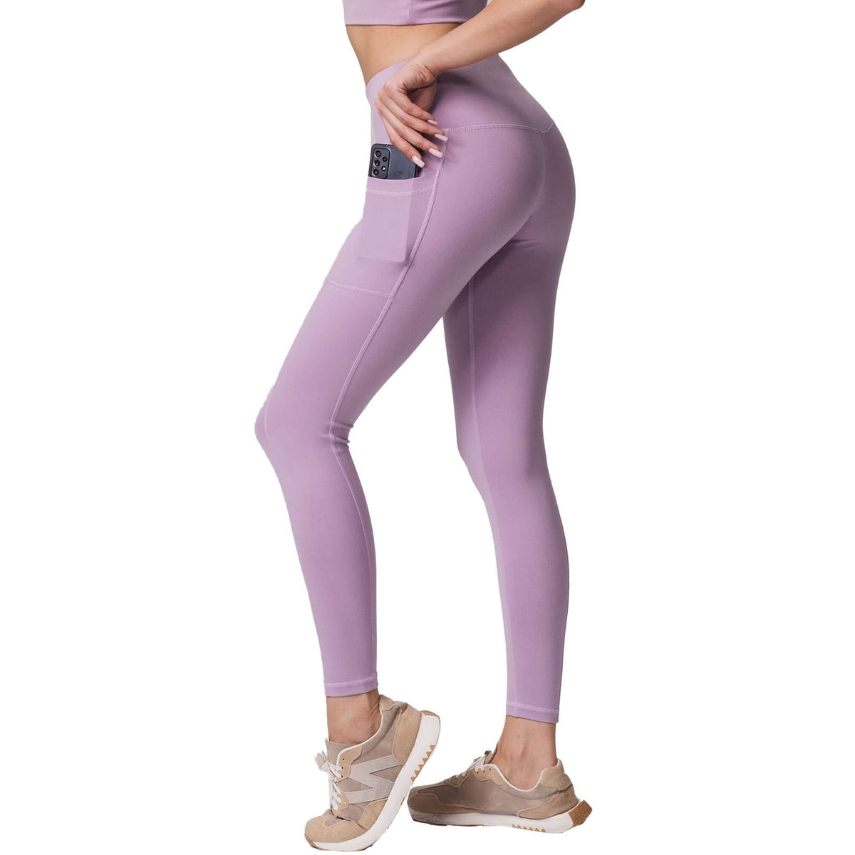 CoreFit High-Waist Pocket Performance Legging Apparel & Accessories > Activewear > Leggings > High-Waist Leggings by Profit Outfits