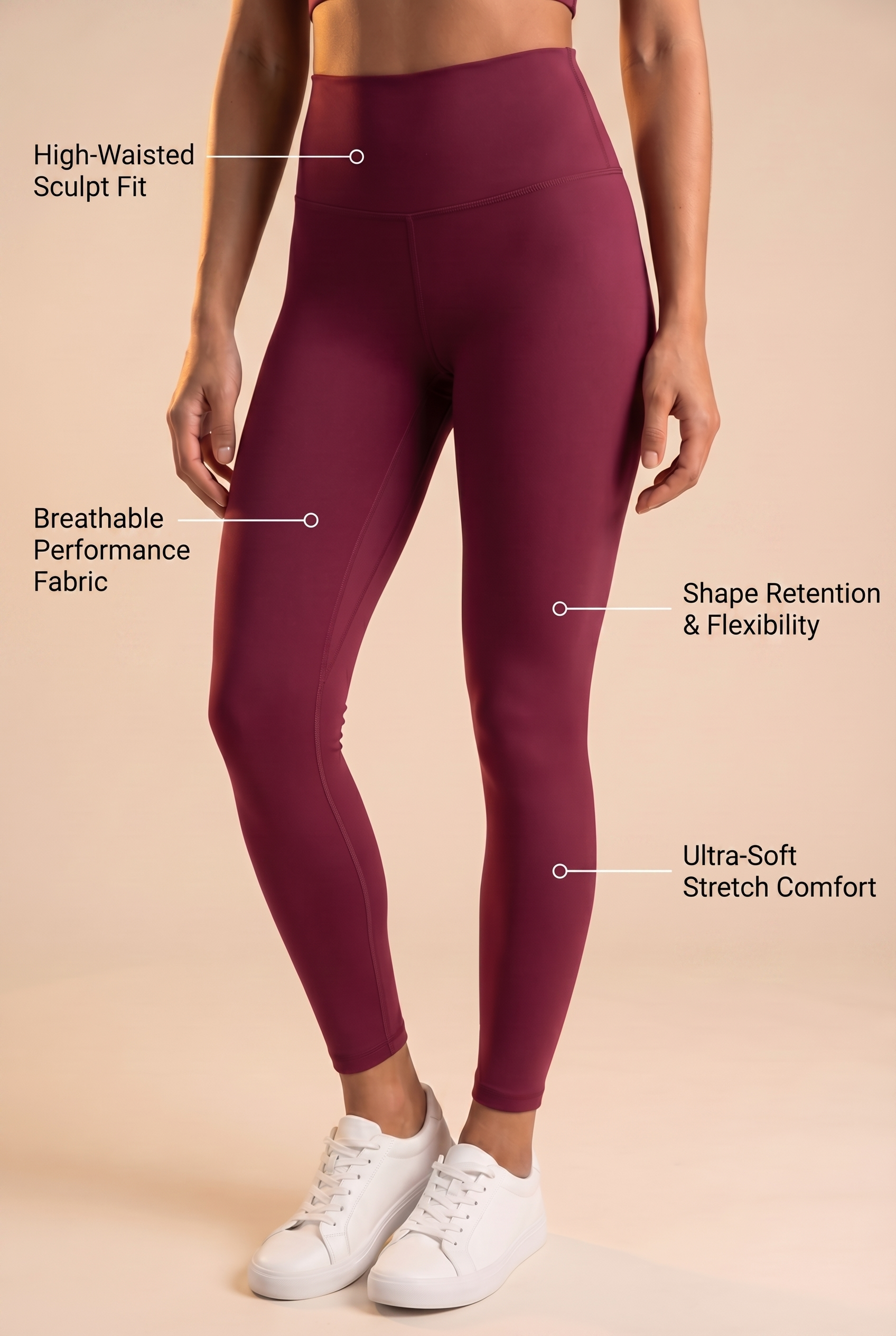 CoreFit Performance Legging  by PROFIT OUTFITS