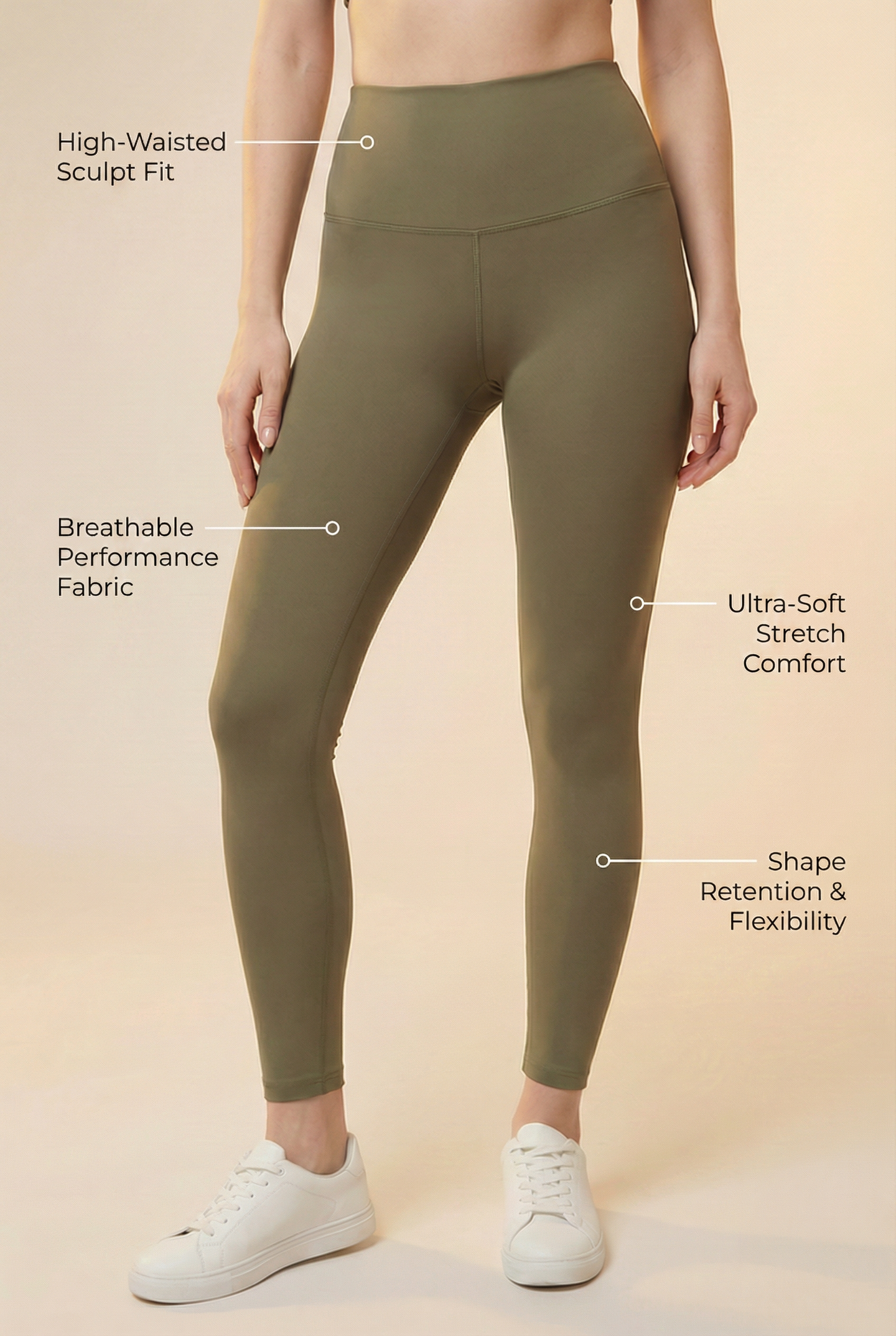 CoreFit Performance Legging  by PROFIT OUTFITS