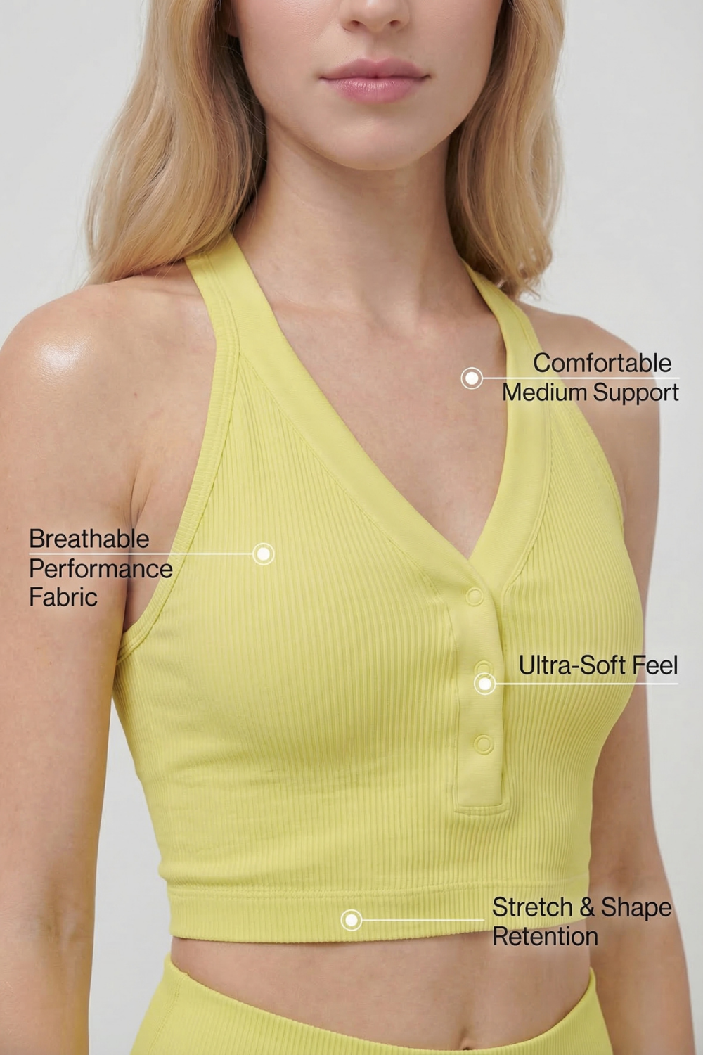 CoreFit Racerback Sports Bra Apparel & Accessories > Activewear > Sports Bras by Profit Outfits