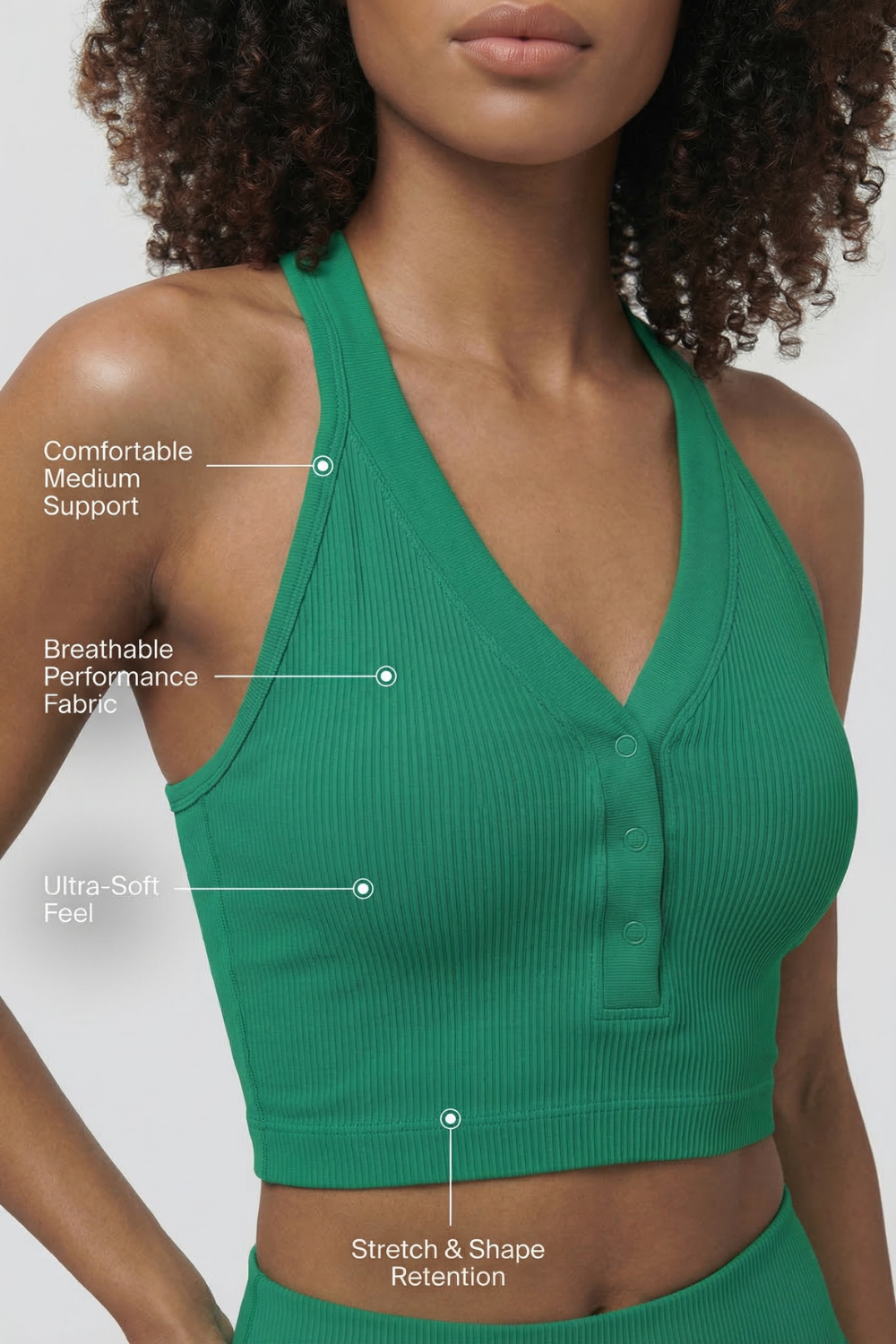CoreFit Racerback Sports Bra Apparel & Accessories > Activewear > Sports Bras by Profit Outfits