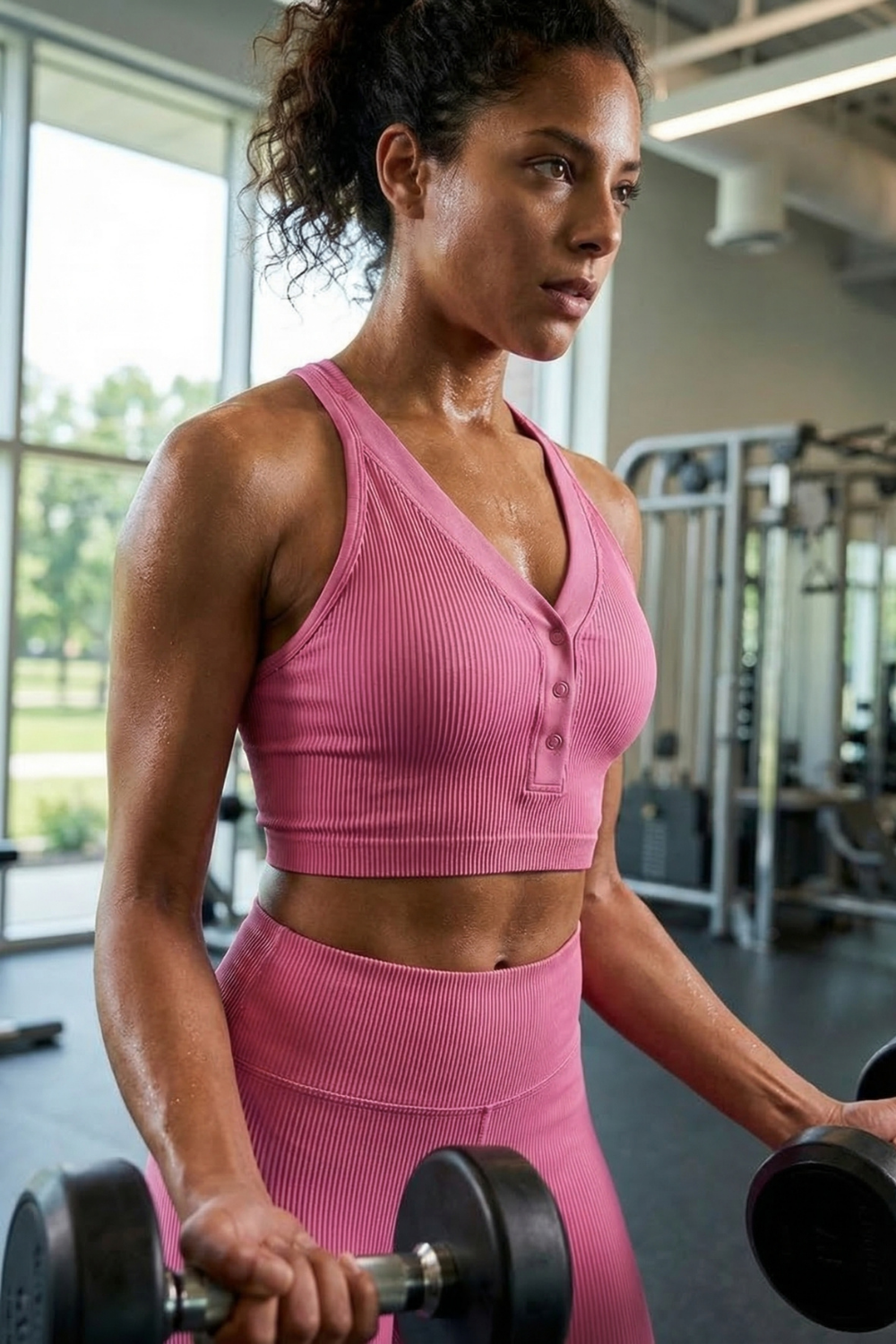 CoreFit Racerback Sports Bra Apparel & Accessories > Activewear > Sports Bras by Profit Outfits