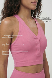 CoreFit Racerback Sports Bra Apparel & Accessories > Activewear > Sports Bras by Profit Outfits