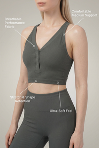 CoreFit Racerback Sports Bra Apparel & Accessories > Activewear > Sports Bras by Profit Outfits