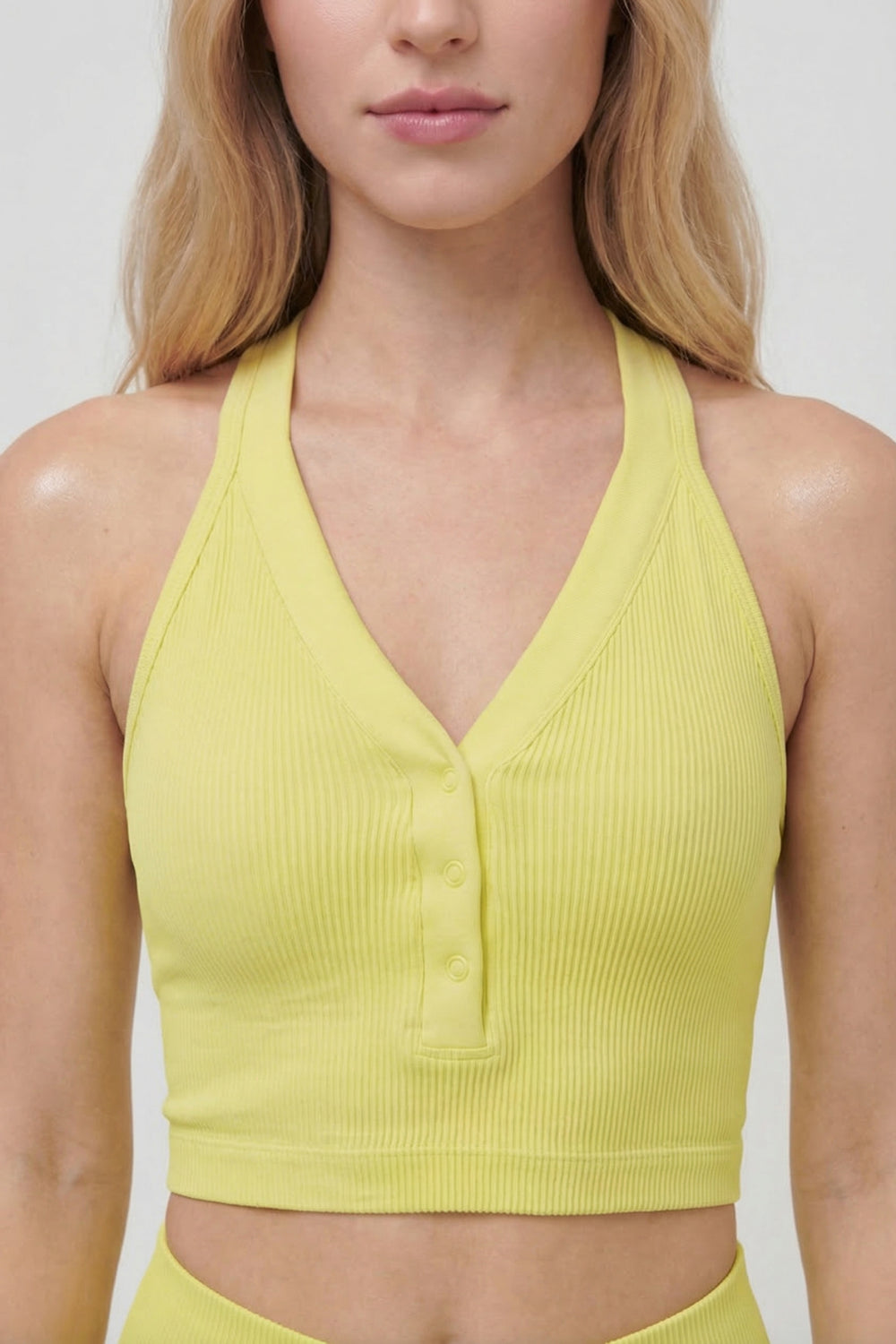CoreFit Racerback Sports Bra - Cream Apparel & Accessories > Activewear > Sports Bras by Profit Outfits