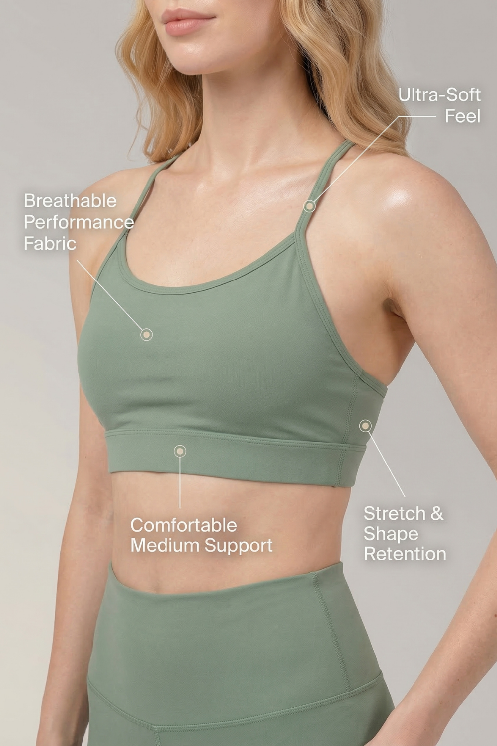 CoreFit Sports Bra Apparel & Accessories > Activewear > Sports Bras by Profit Outfits