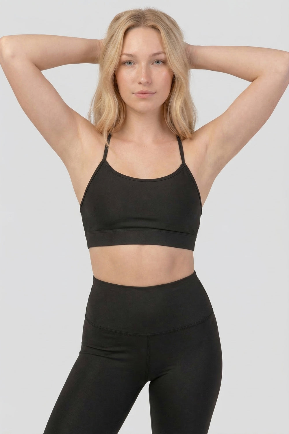 CoreFit Sports Bra - Black (Style K9972Y) Apparel & Accessories > Activewear > Sports Bras by Profit Outfits