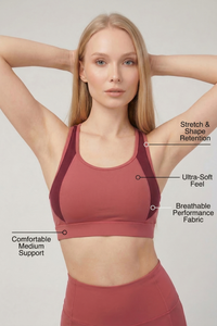 CoreFit Sports Bra  by PROFIT OUTFITS