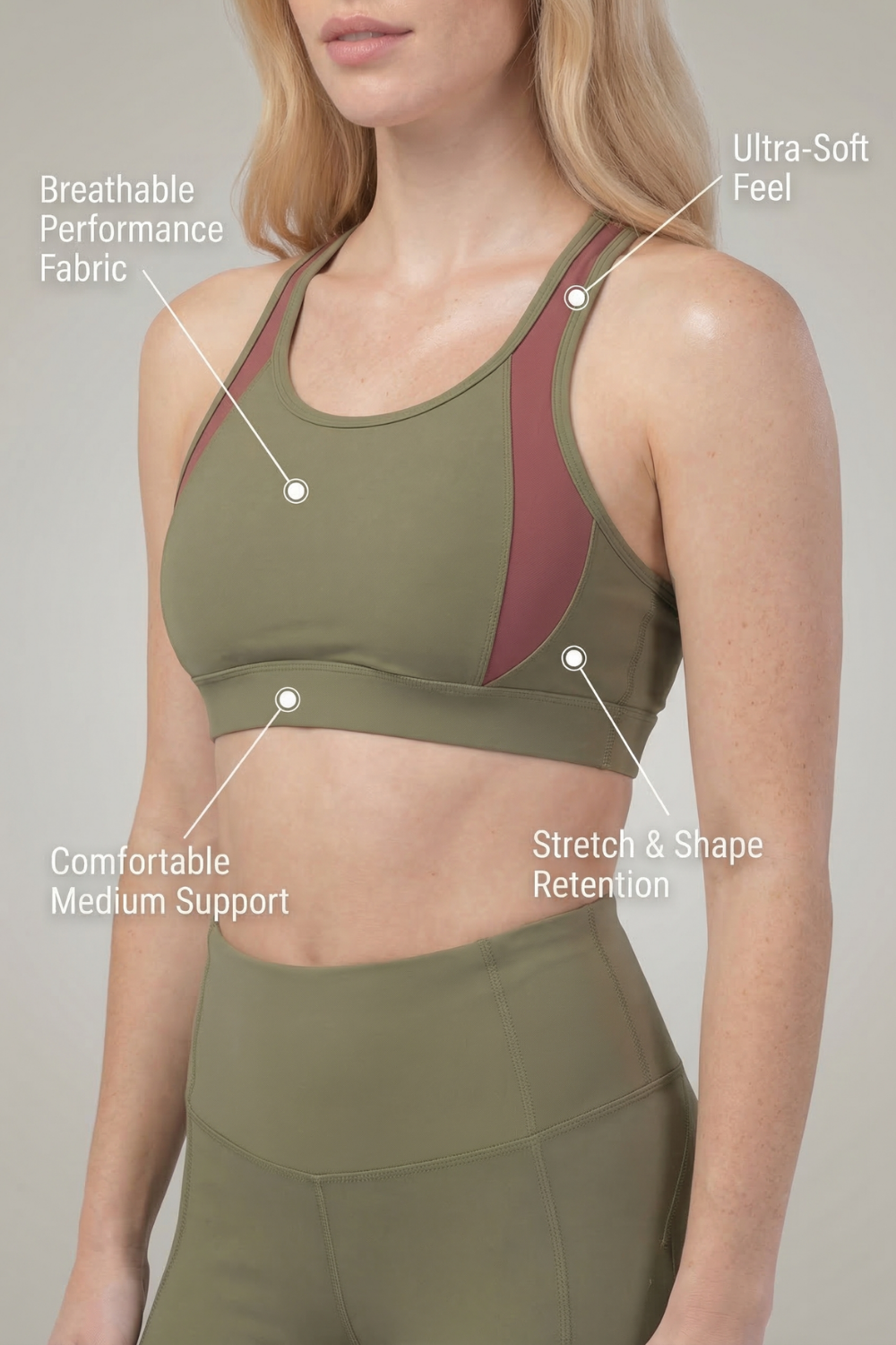 CoreFit Sports Bra  by PROFIT OUTFITS