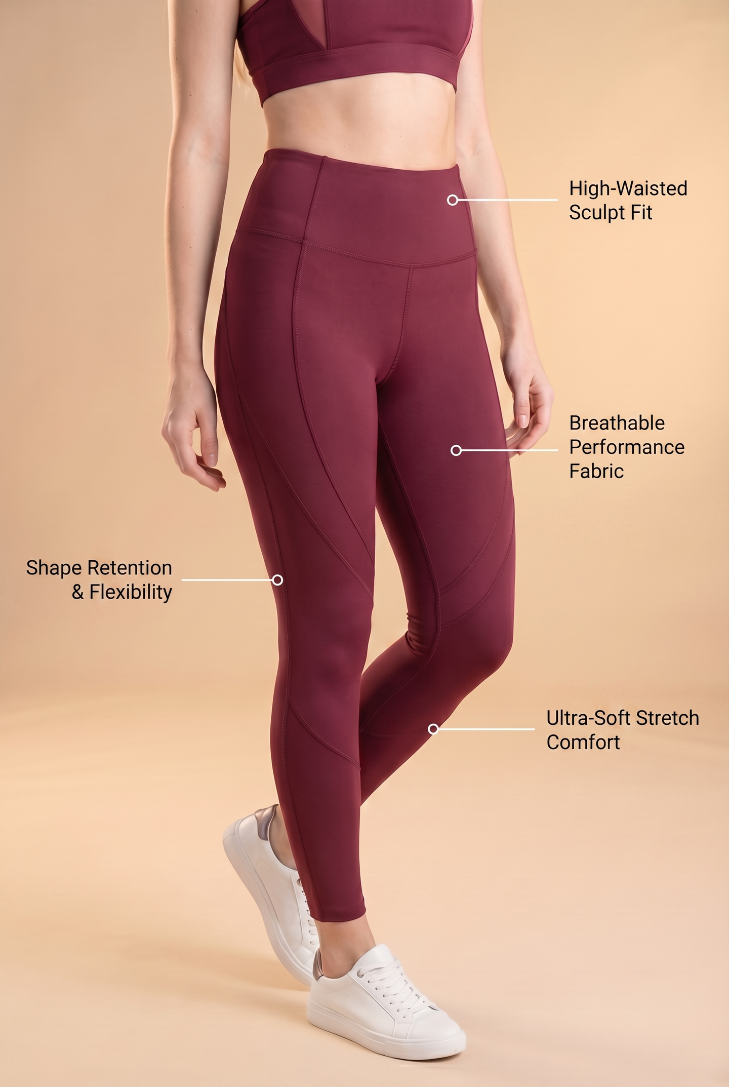 CoreFit Sports Legging  by PROFIT OUTFITS