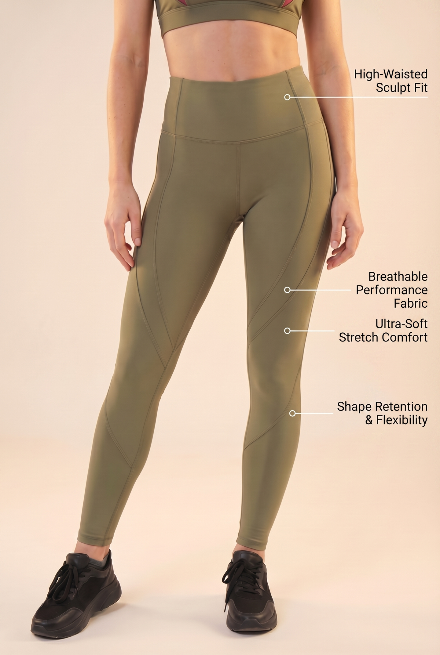 CoreFit Sports Legging  by PROFIT OUTFITS