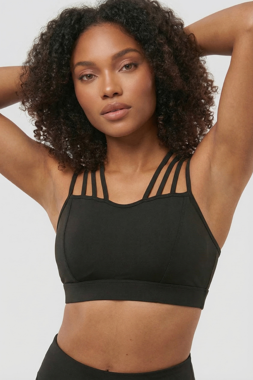 CoreFit Strappy Sports Bra Apparel & Accessories > Activewear > Sports Bras by Profit Outfits