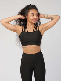 CoreFit Strappy Sports Bra Apparel & Accessories > Activewear > Sports Bras by Profit Outfits